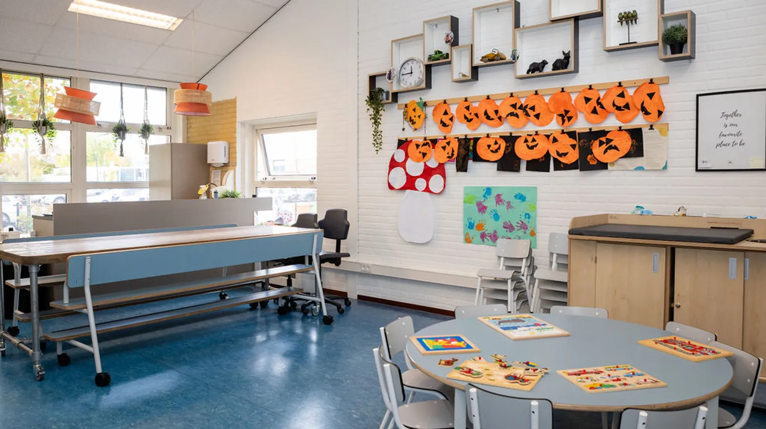 Binnenruimte PO Vinkenrijk Vinkeveen Kind&co ludens