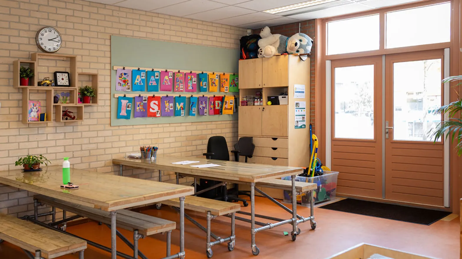 Binnenruimte van BSO Hartendief in Utrecht Kind&co ludens