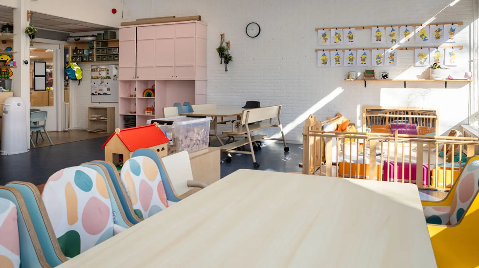 Binnenruimte van KDV De Cirkel, Kind&co ludens