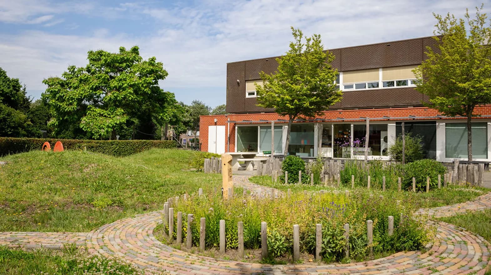 Buitenruimte van KDV Achterveld, Kind&co ludens