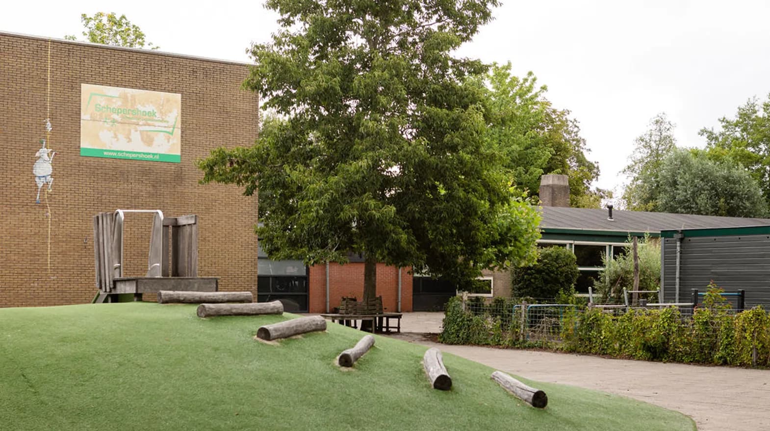Buitenruimte BSO Schepershoek Breukelen Kind&co ludens
