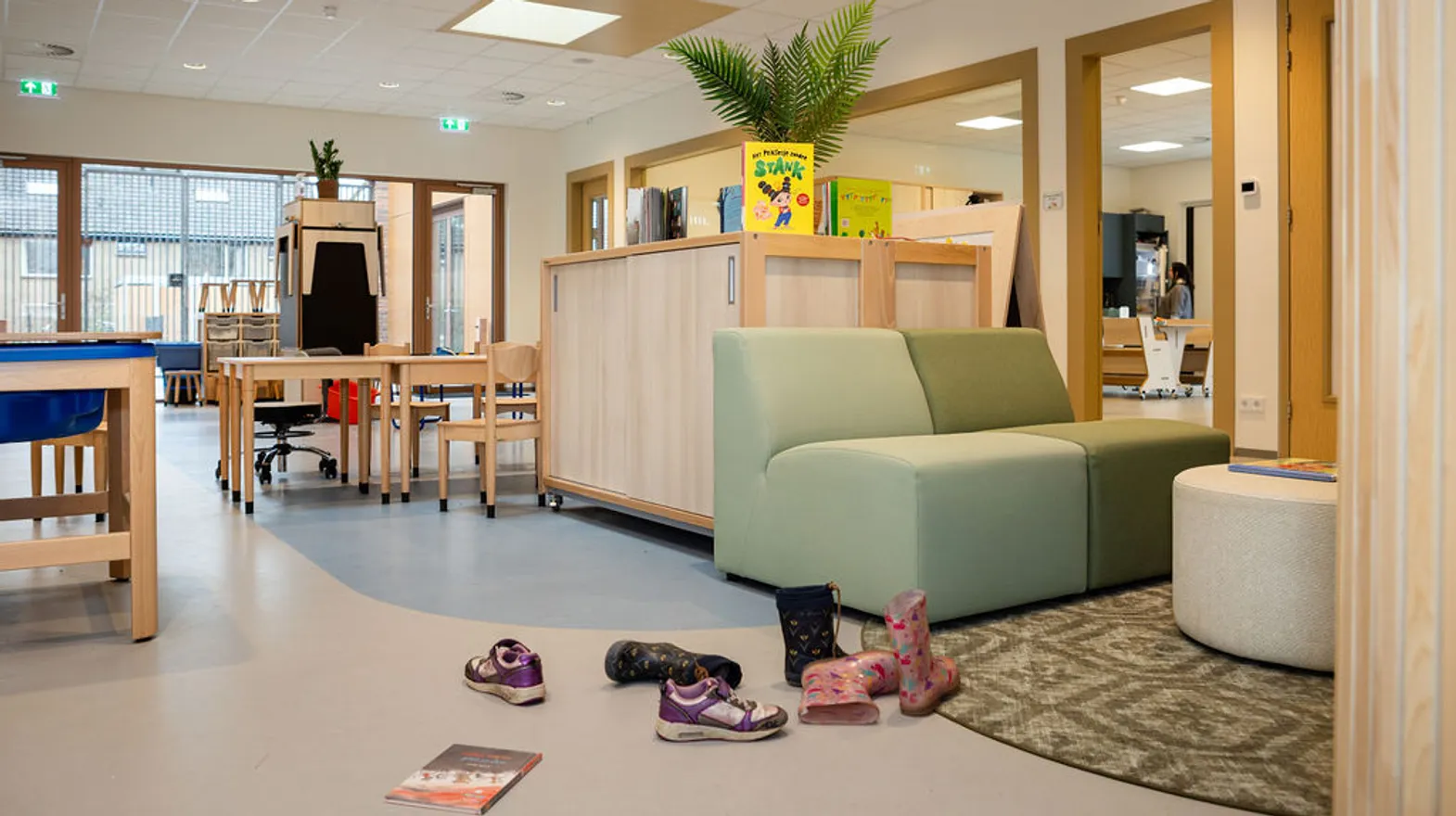 Binnenruimte van BSO de Groeituin, Kind&co ludens