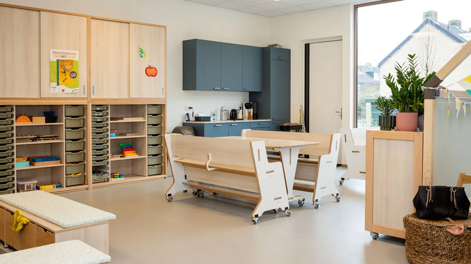 Binnenruimte van BSO de Groeituin, Kind&co ludens