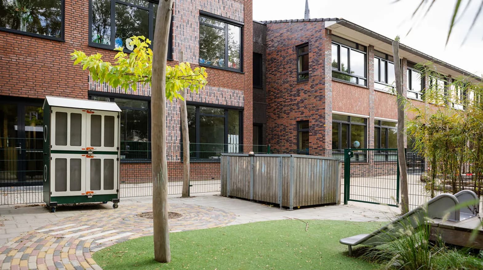 Buitenruimte KDV Willibrod Vleuten Kind&co ludens