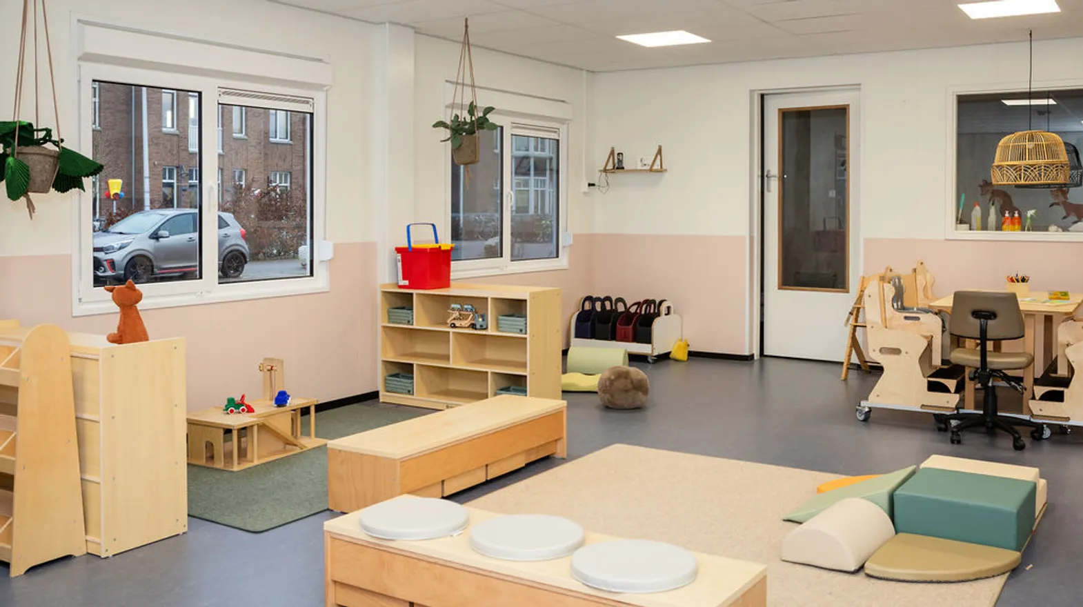 Binnenruimte van KDV Beweegbende, Kind&co ludens