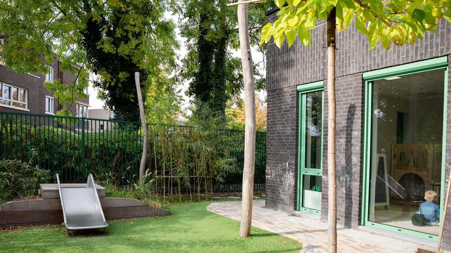 Buitenruimte KDV Willibrod Vleuten Kind&co ludens