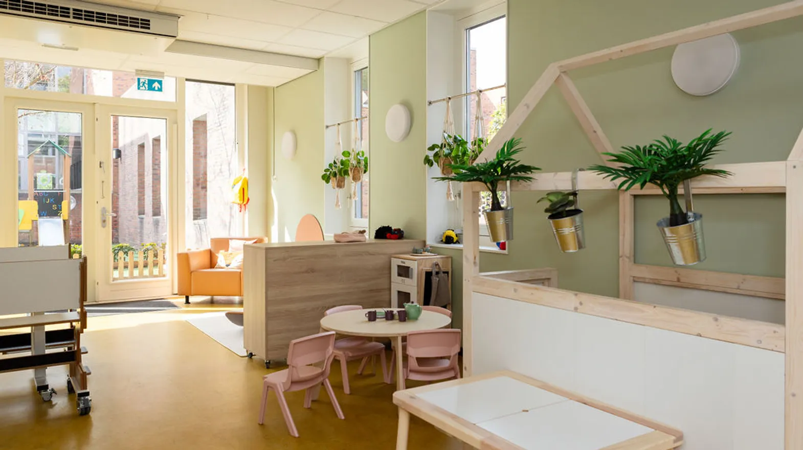 Binnenruimte KDV Springrijk Kind&co ludens