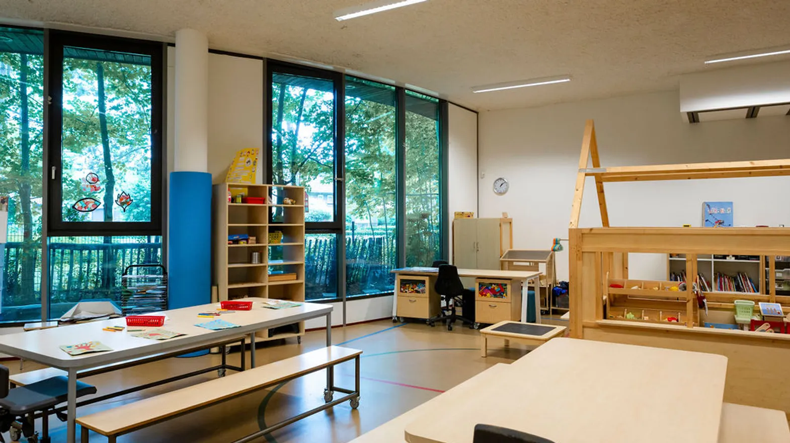 Binnenruimte BSO Shuttle De Meern Kind&co ludens