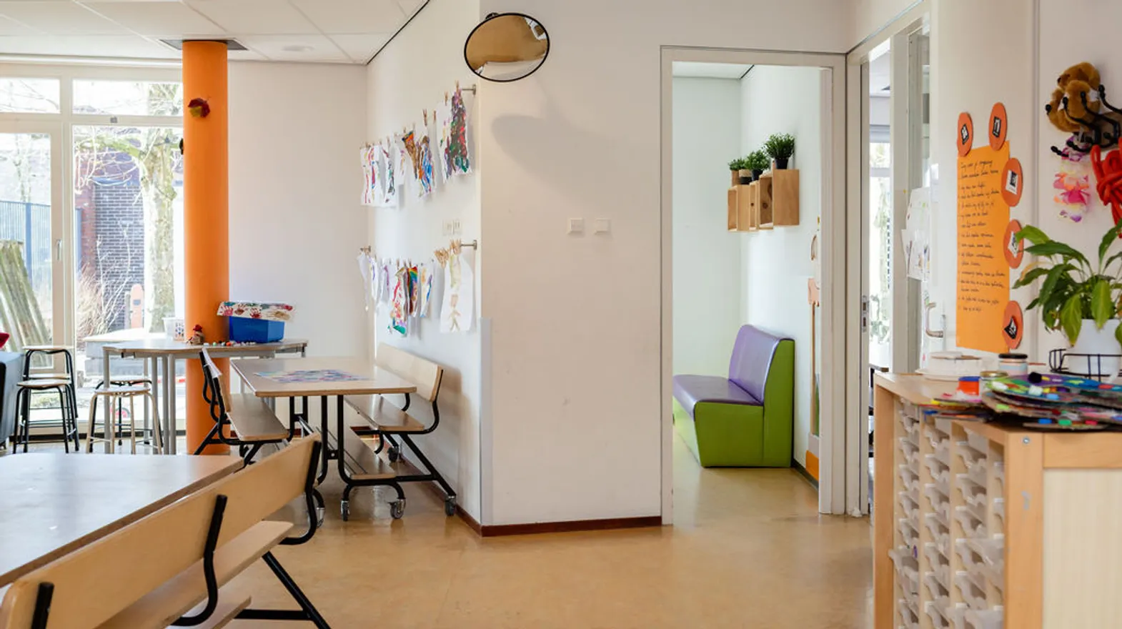 Binnenruimte van BSO Koters, Kind&co ludens