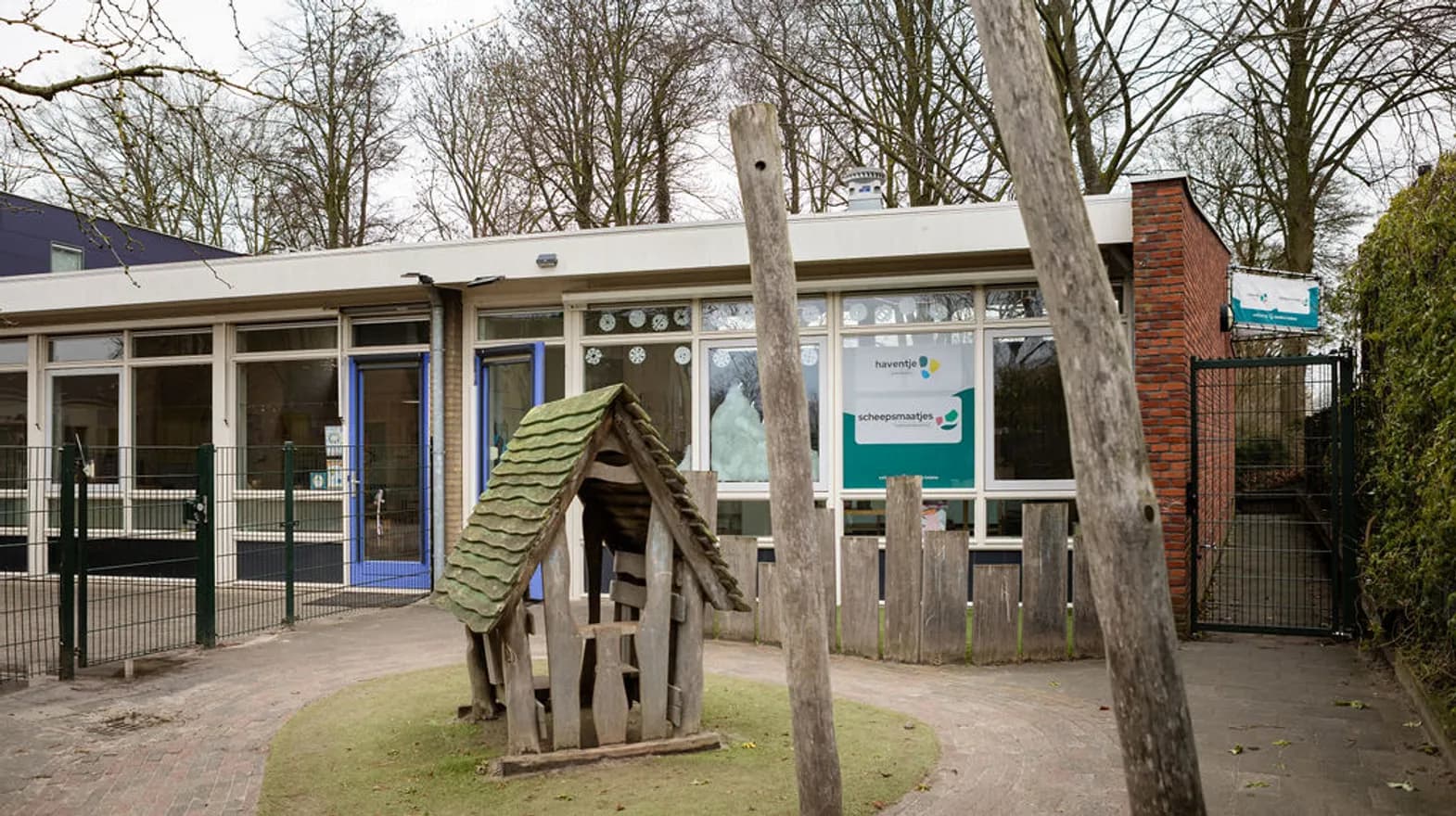 Buitenruimte van PO Haventje, Kind&co ludens