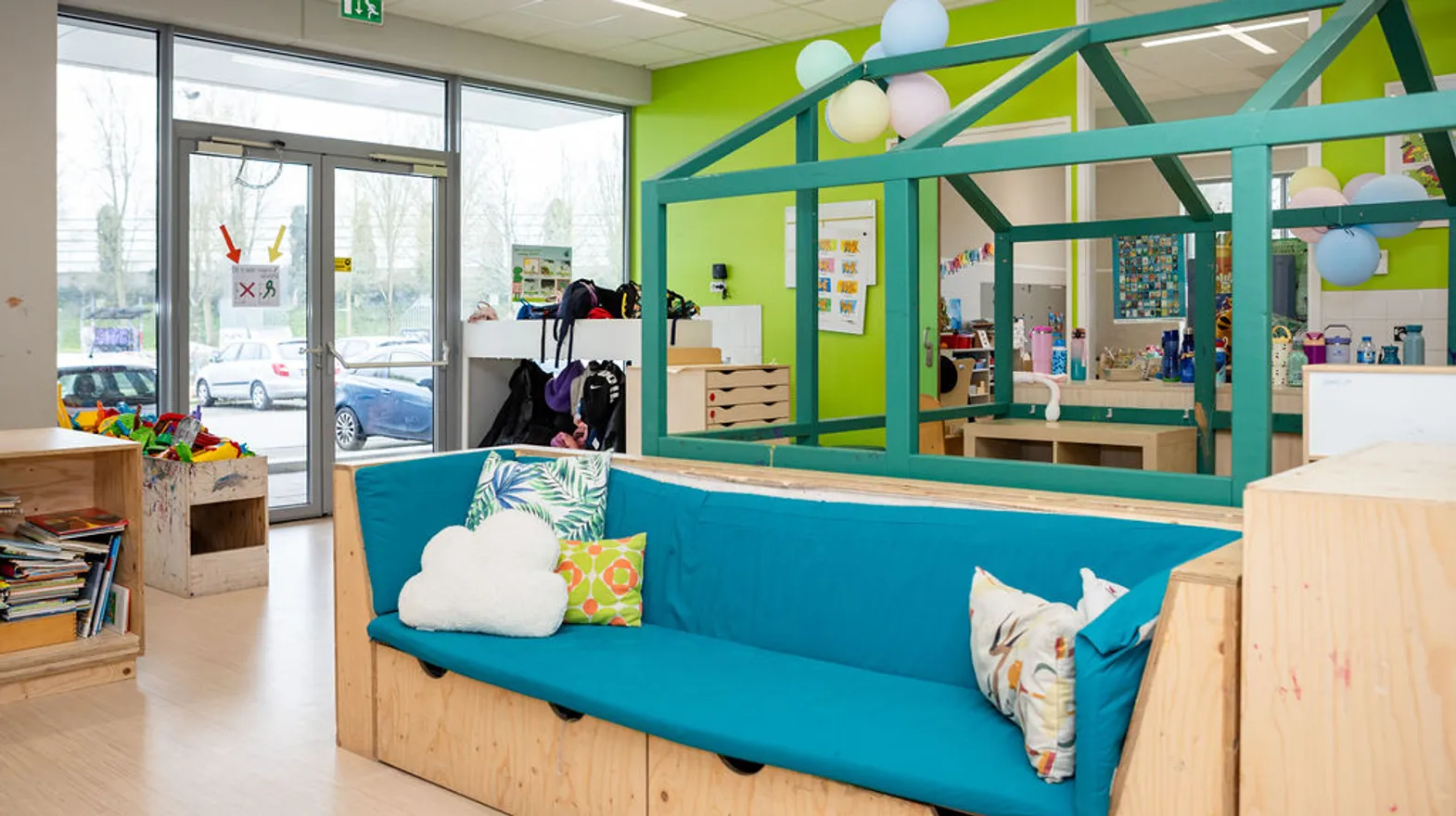 Binnenruimte van BSO Noorderbreedte, Kind&co ludens