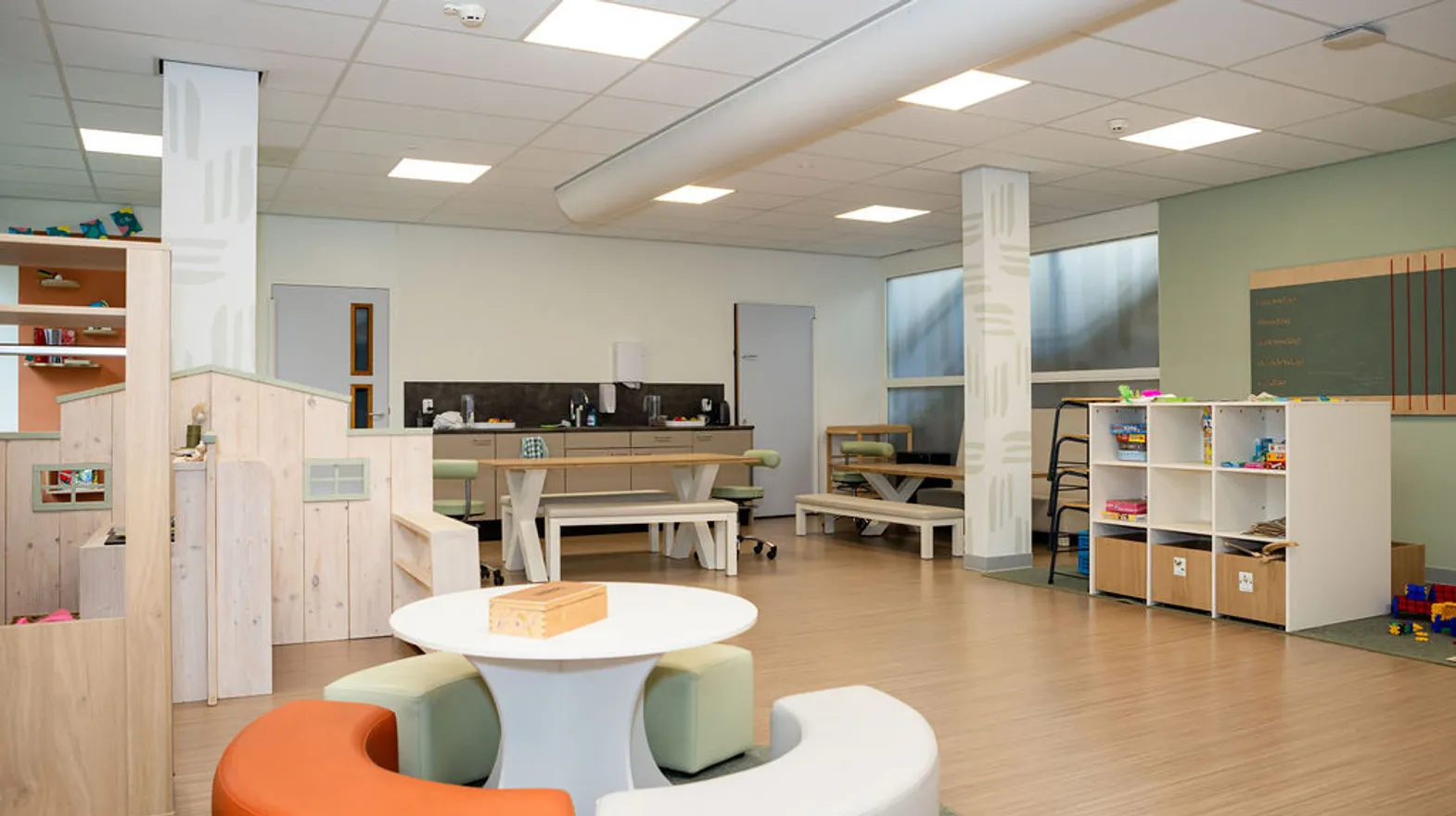 Binnenruimte BSO Waterweide Utrecht Kind&co ludens