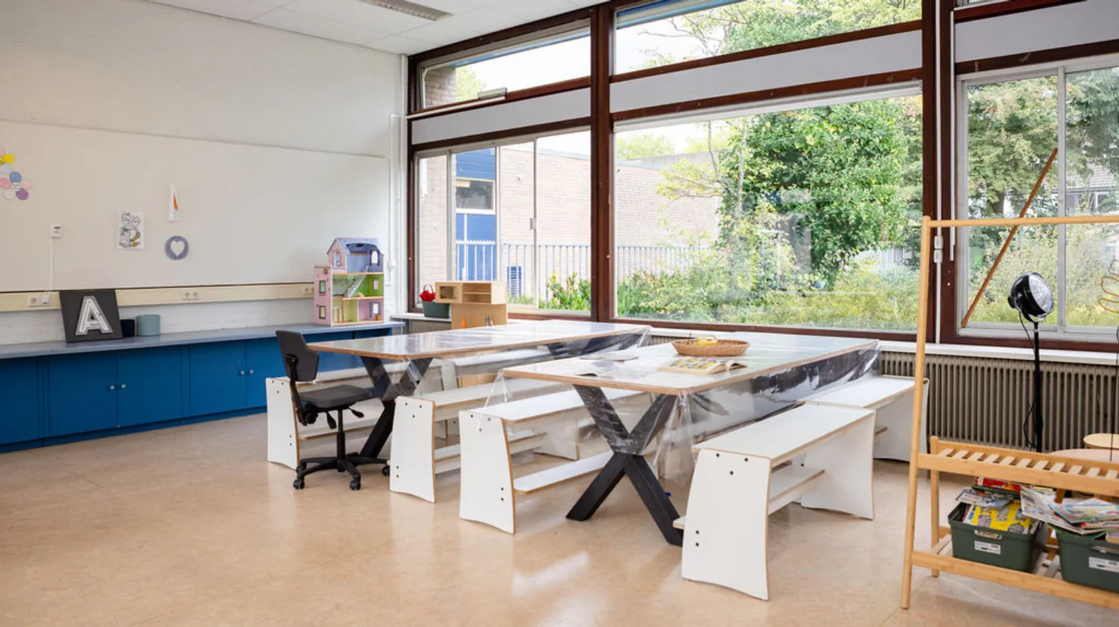 Binnenruimte BSO Zilvermaan Maarssen Kind&co ludens