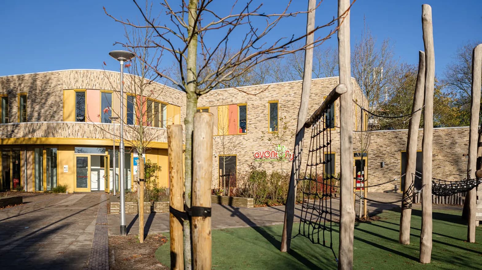 Buitenruimte van KDV Avonturijn in Mijdrecht Kind&co ludens