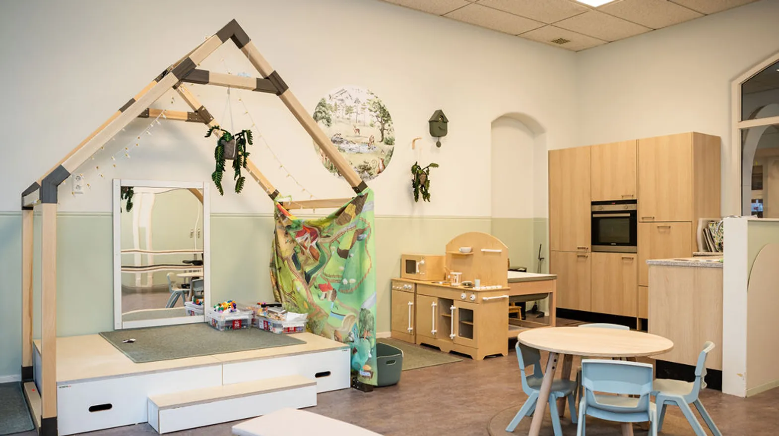 Binnenruimte PO van Dijck Bilthoven Kind&co ludens