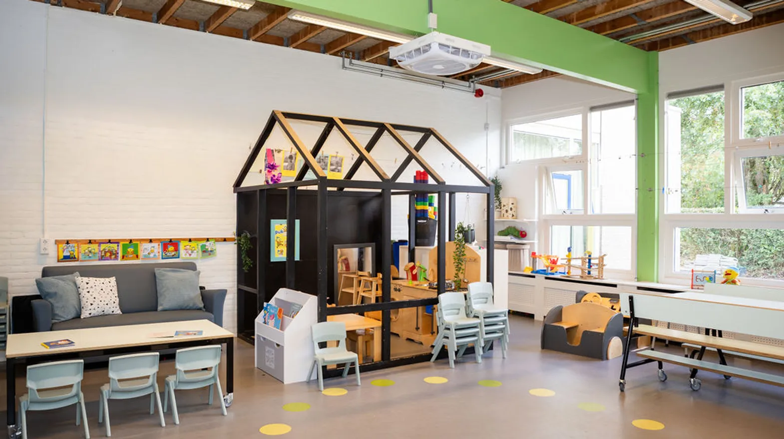 Binnenruimte PO Kameleon Maarssen Kind&co ludens