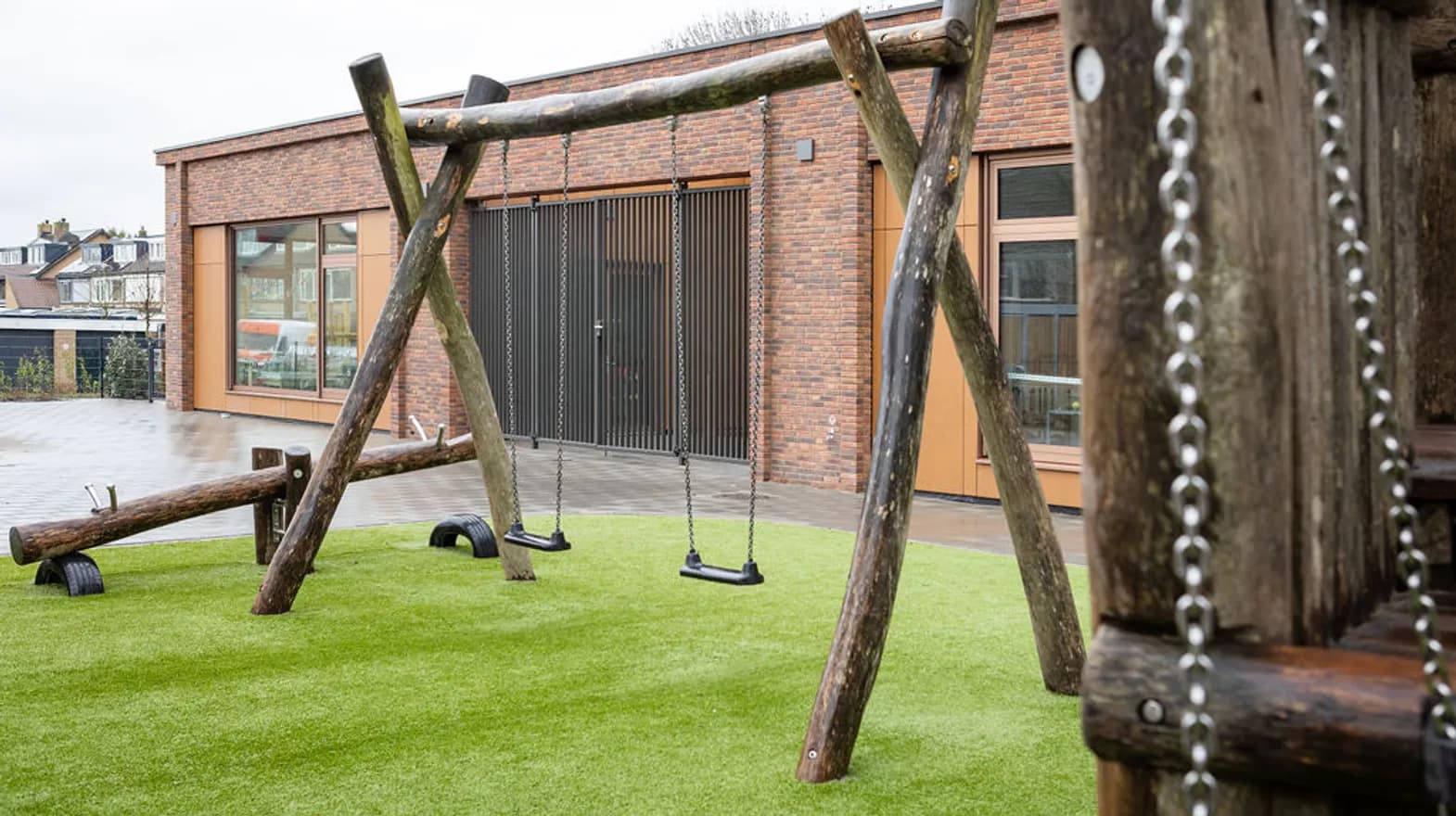 Buitenruimte van BSO de Groeituin, Kind&co ludens
