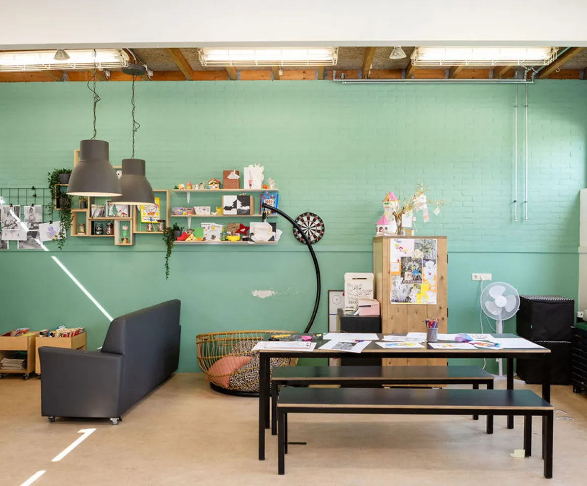 Binnenruimte BSO Toppers Maarssen Kind&co ludens