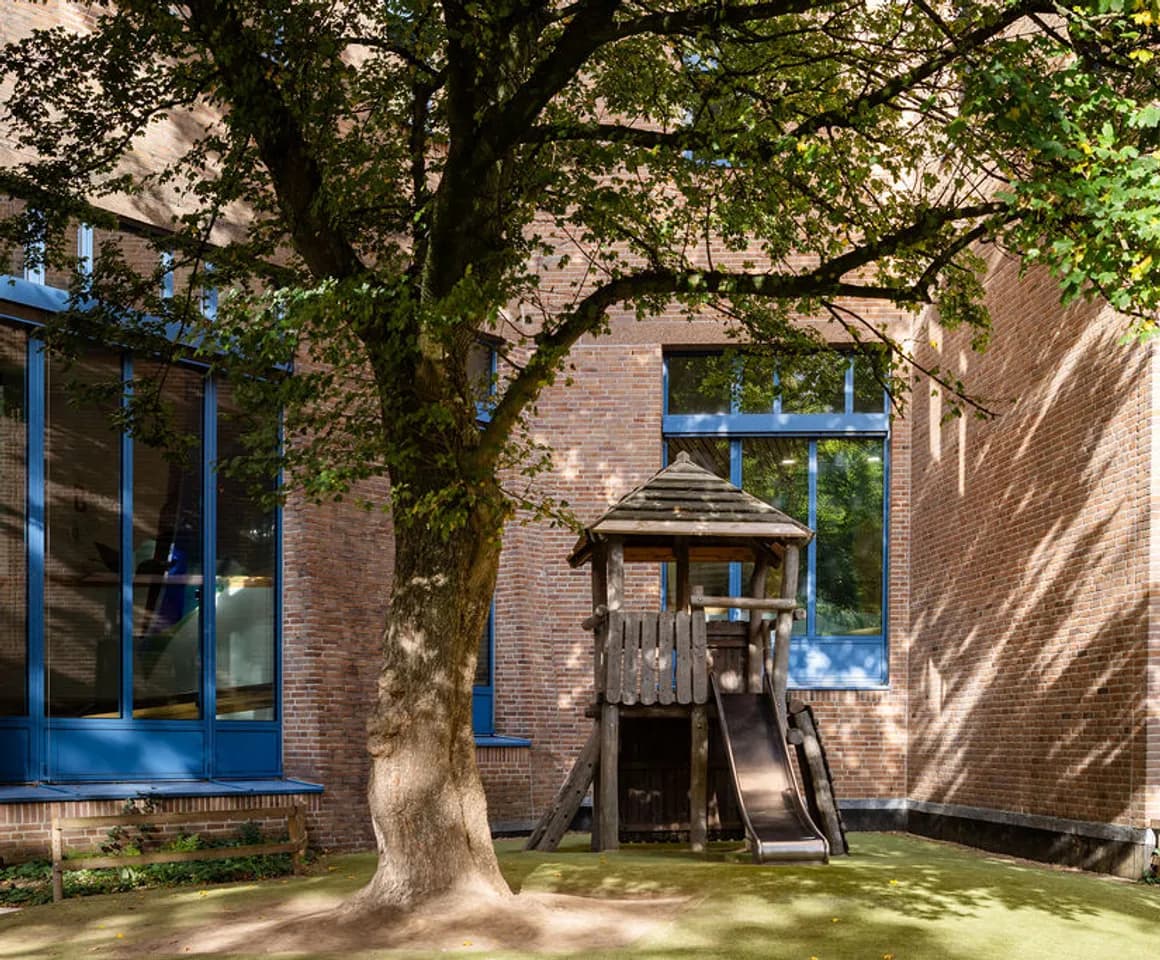 Buitenruimte BSO Sand Castle Amsterdam Kind&co ludens