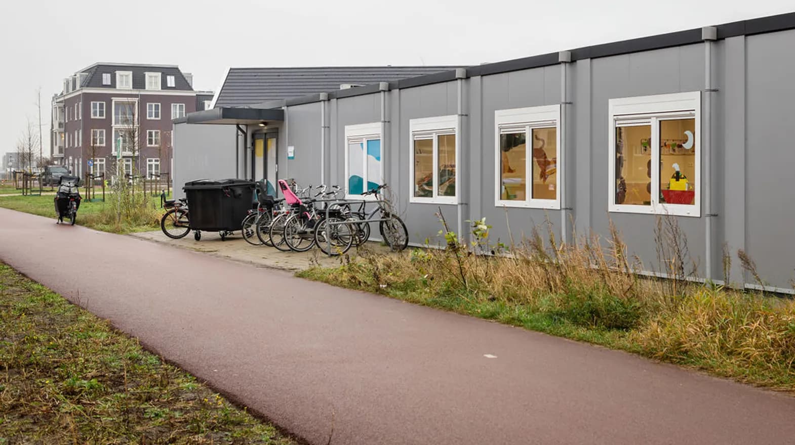 Buitenruimte van KDV Beweegbende, Kind&co ludens