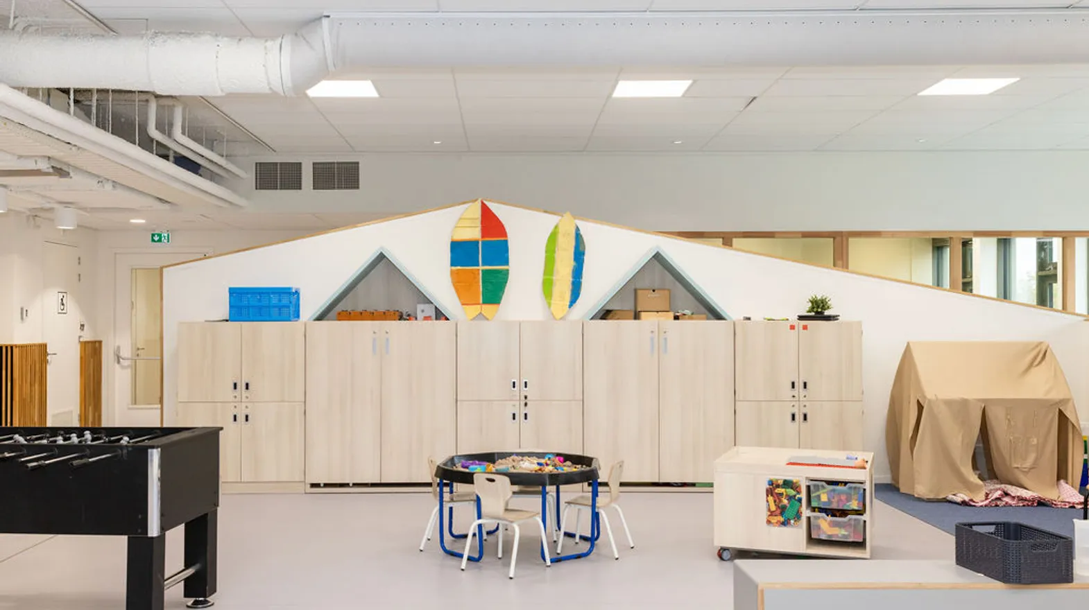 Binnenruimte BSO Atelier Diemen Kind&co ludens