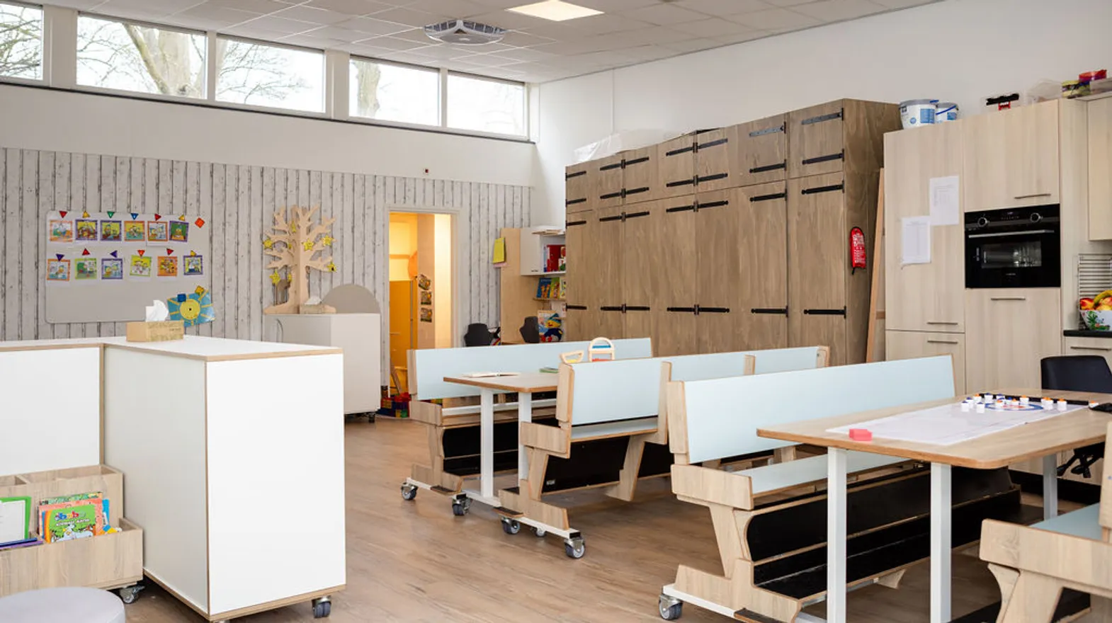 Binnenruimte van PO Haventje, Kind&co ludens