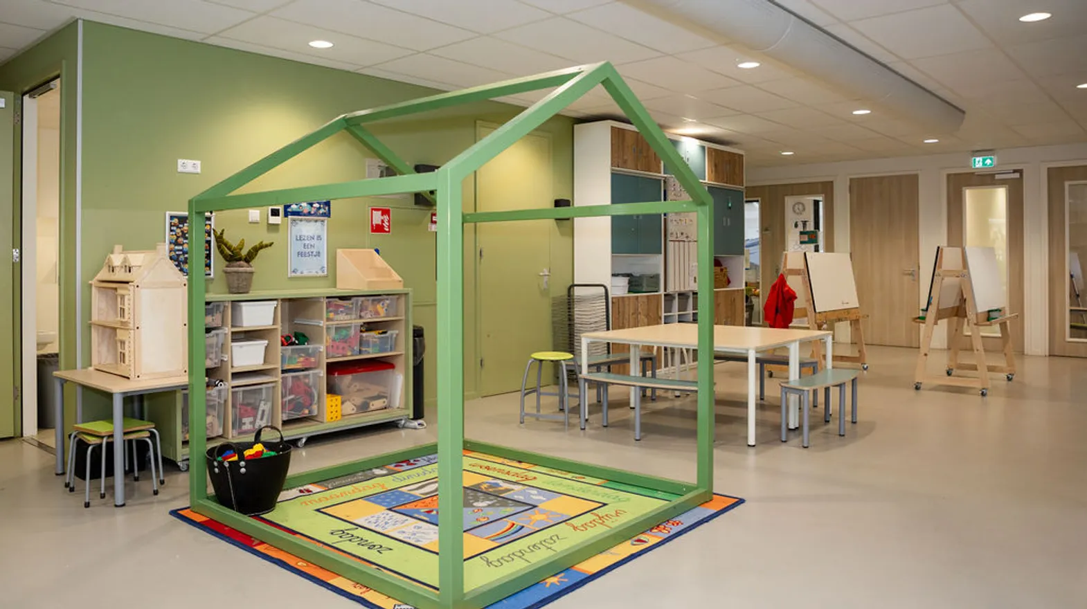 Binnenruimte BSO Haarzicht Vleuten kind&co ludens