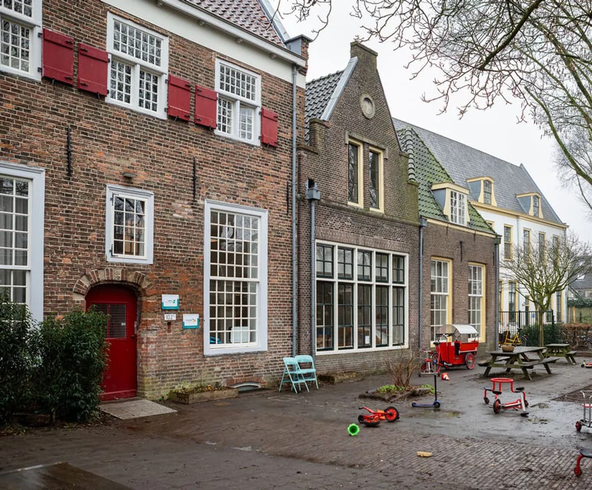 Buitenruimte van PO Marijntje, Kind&co ludens