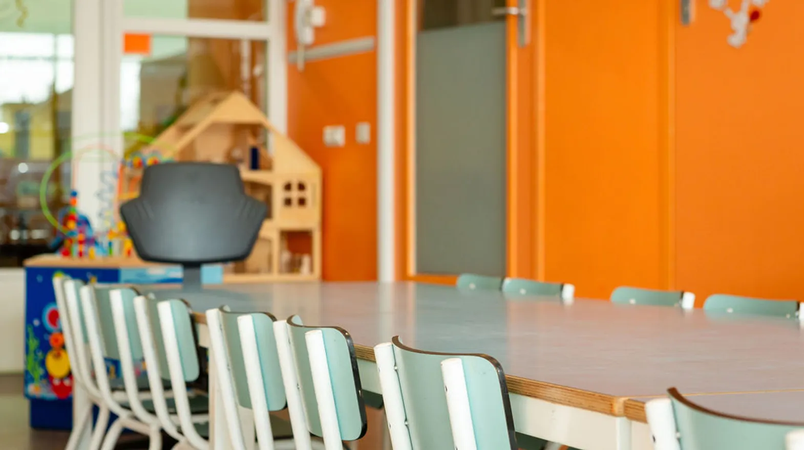 De eettafel peuteropvang Sneeuwmuis, kinderopvang Kind&co ludens
