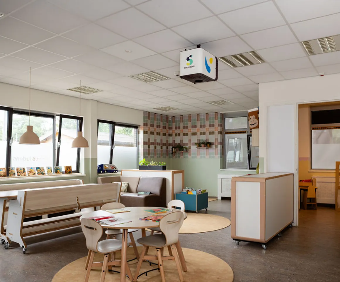 Binnenruimte PO Robinson Nieuwegein Kind&co ludens