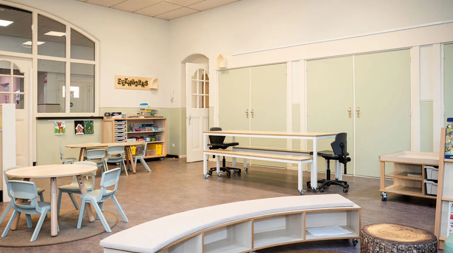 Binnenruimte PO van Dijck Bilthoven Kind&co ludens