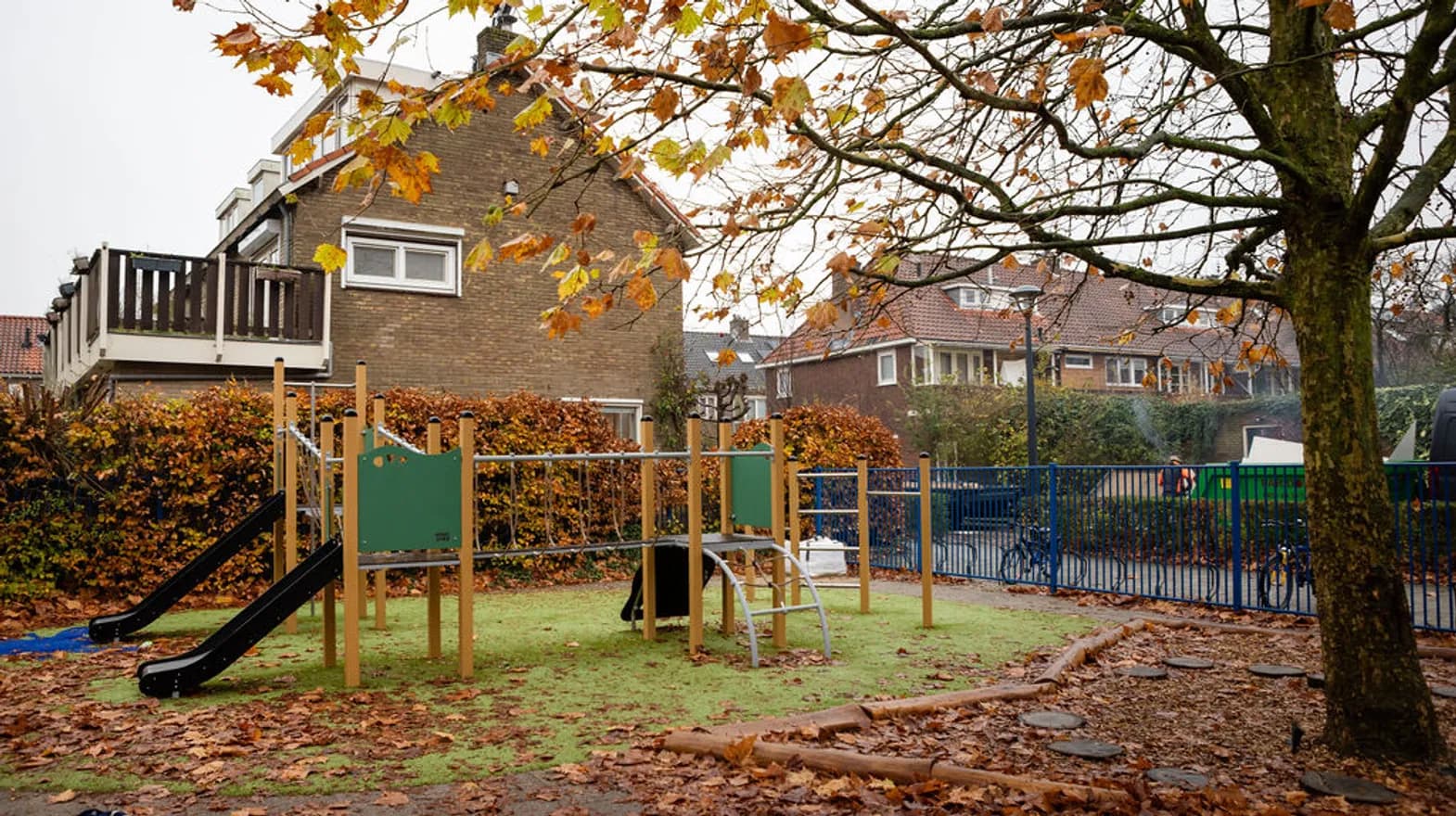 Buitenruimte van KDV Zeesterren, Kind&co ludens