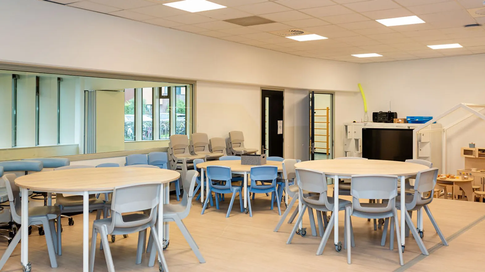 Binnenruimte BSO Achtbaan Utrecht Kind&co ludens