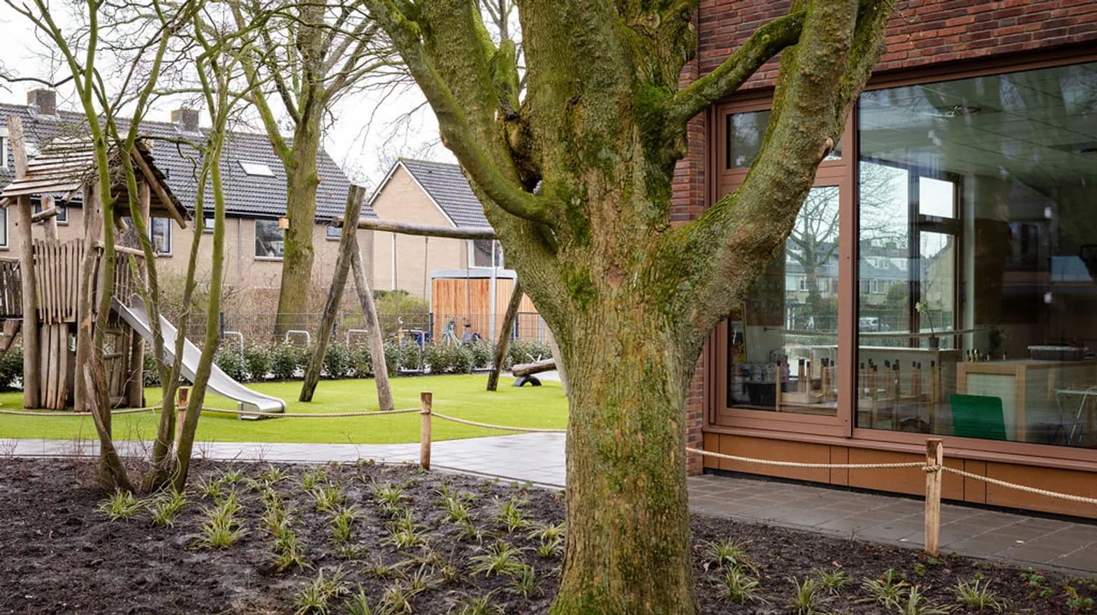 Buitenruimte van BSO de Groeituin, Kind&co ludens