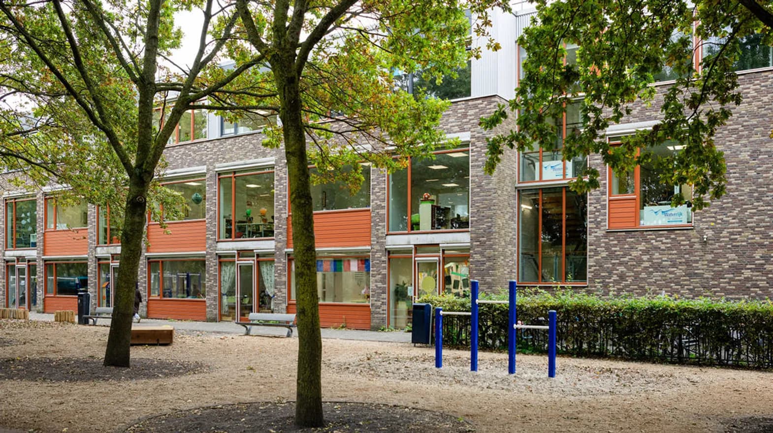 Buitenruimte BSO Waterweide Utrecht Kind&co ludens