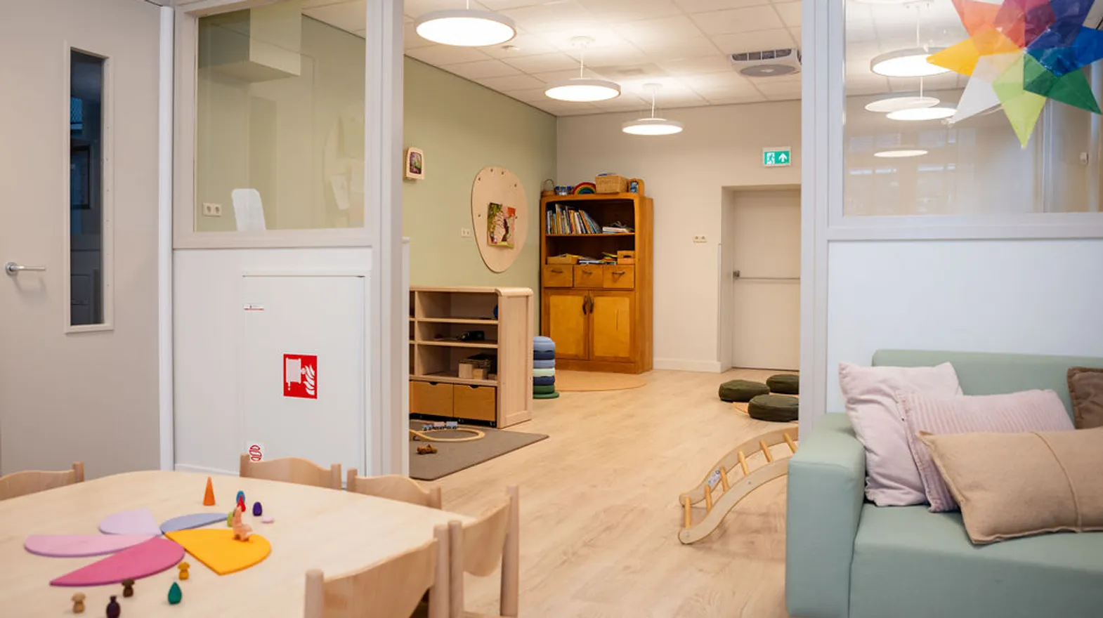 Binnenruimte van BSO Salto, Kind&co ludens