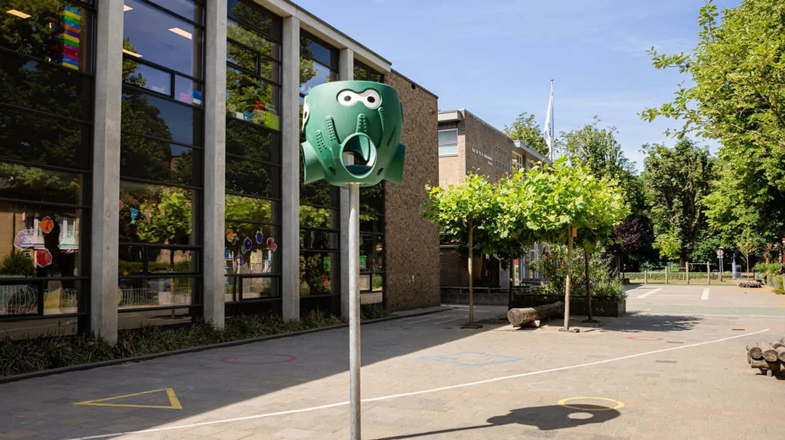 Buitenruimte BSO Dino Daantje Utrecht Kind&co ludens