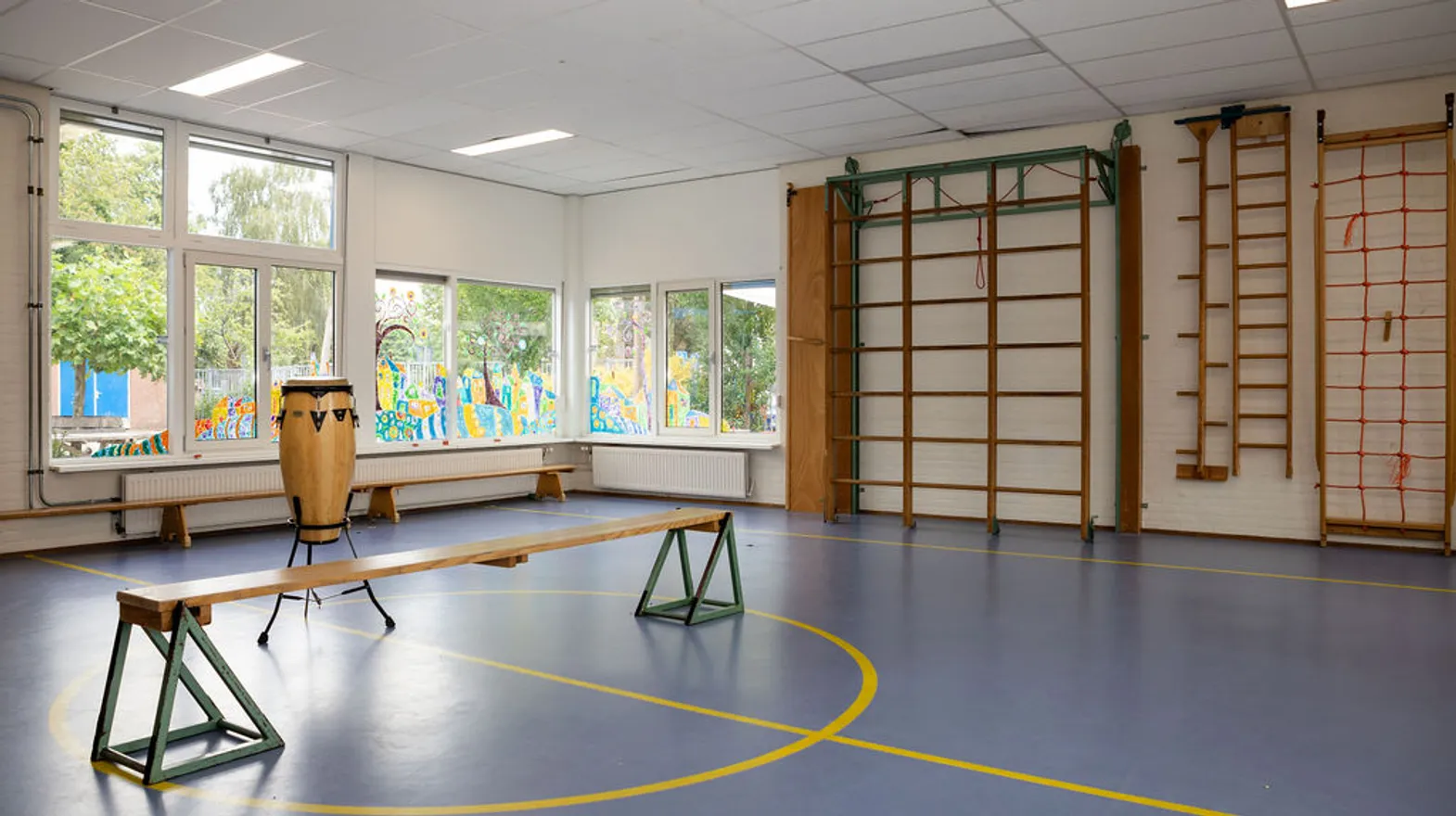 Gymzaal buitenruimte PO 't Kikkertje Maarssen Kind&co ludens