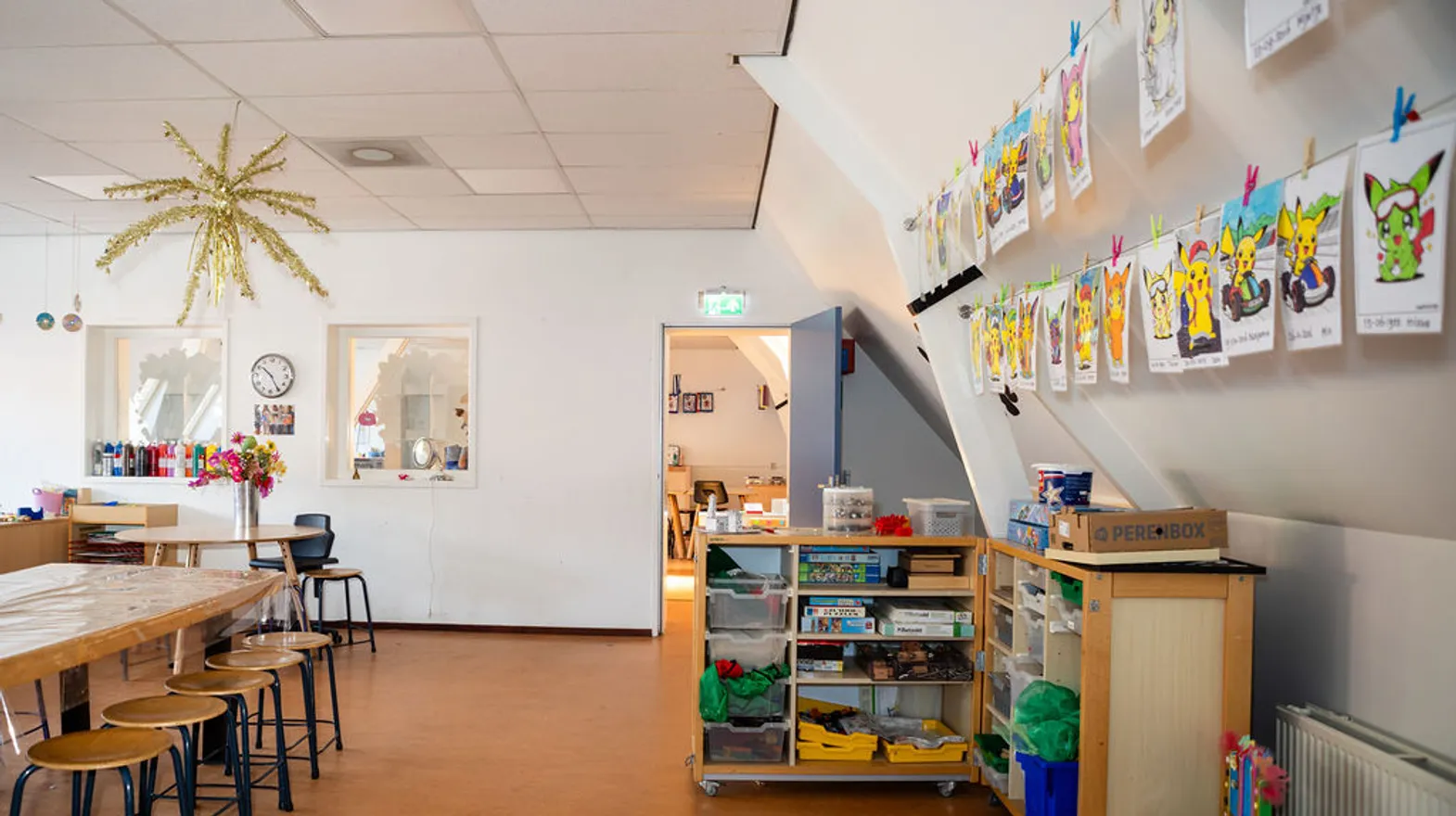 Binnenruimte BSO van Dijck Bilthoven Kind&co ludens