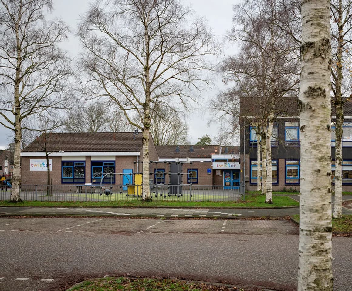 Voorzijde buitenruimte BSO Twister Mijdrecht Kind&co ludens