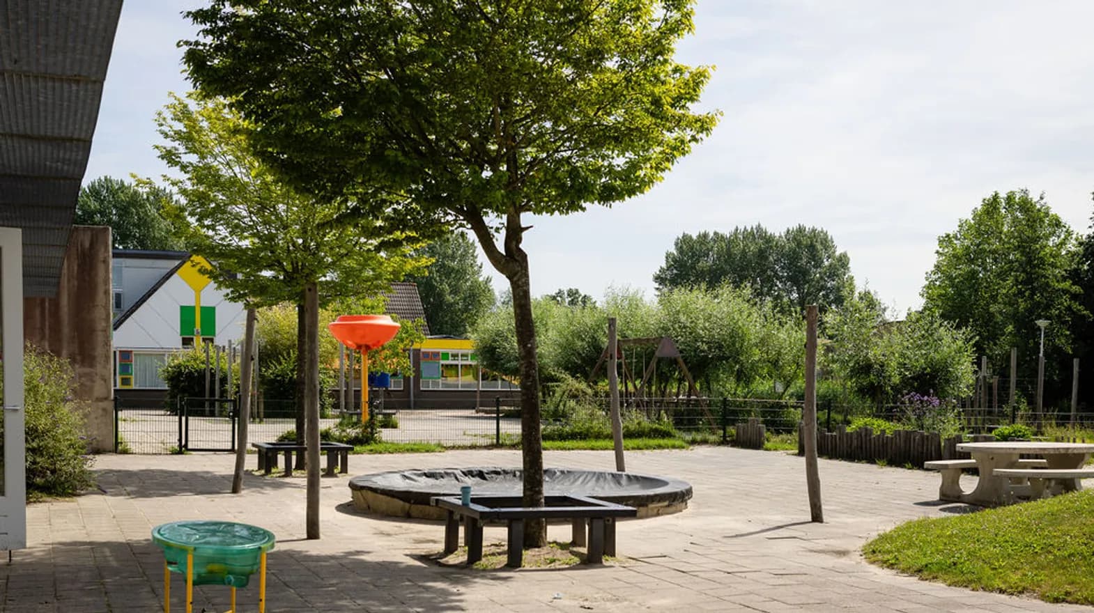 Buitenruimte van KDV Achterveld, Kind&co ludens