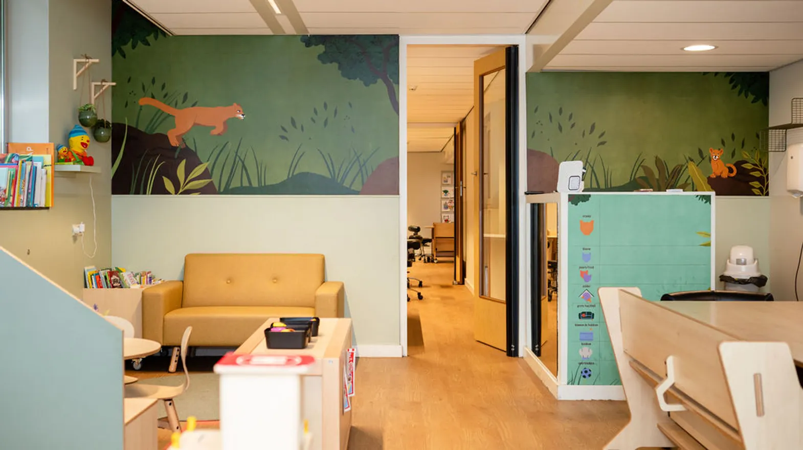 Binnenruimte van PO Oranje Welpen, Kind&co ludens
