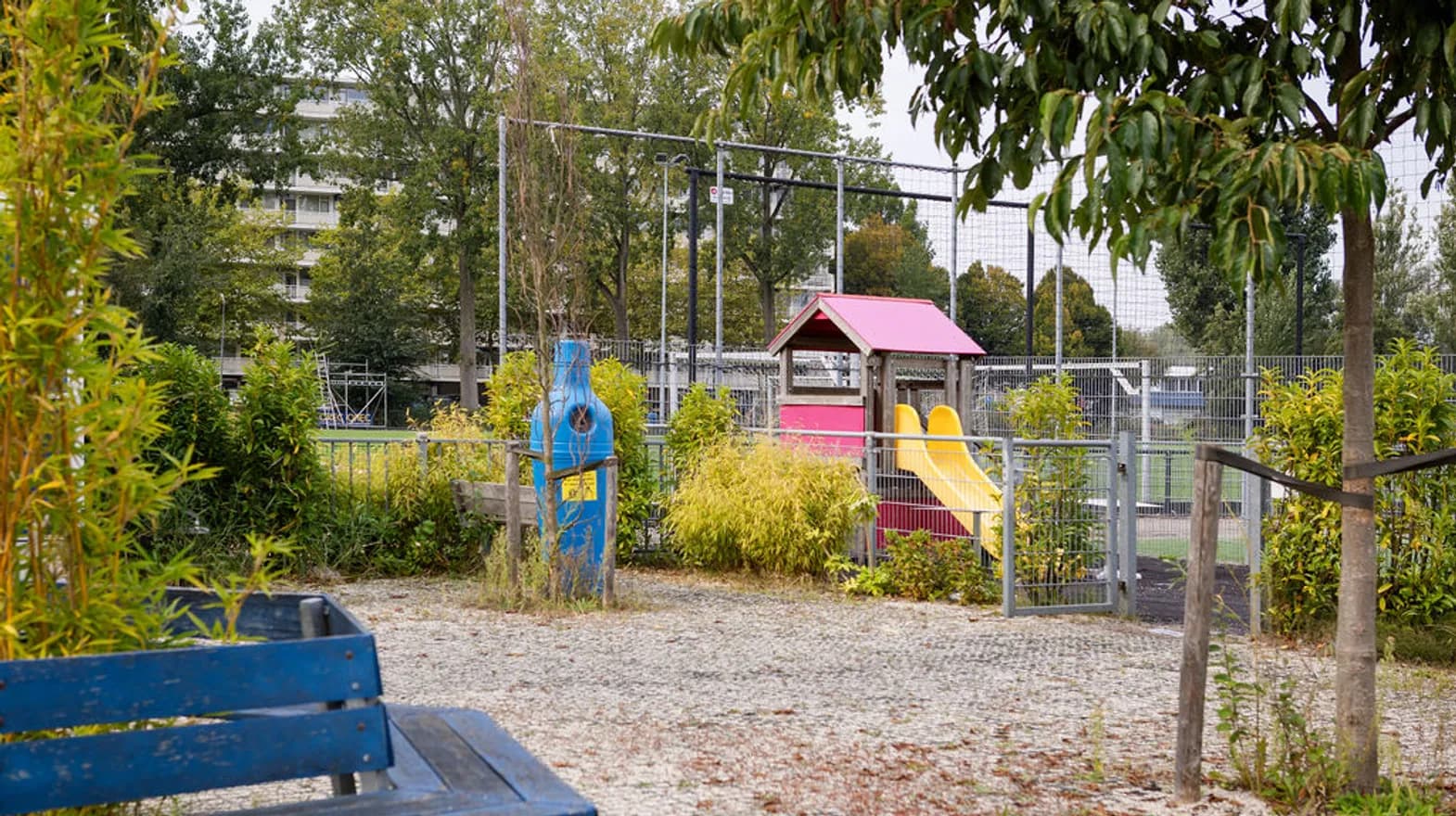 Buitenruimte BSO Weespervelden Weesp Kind&co ludens