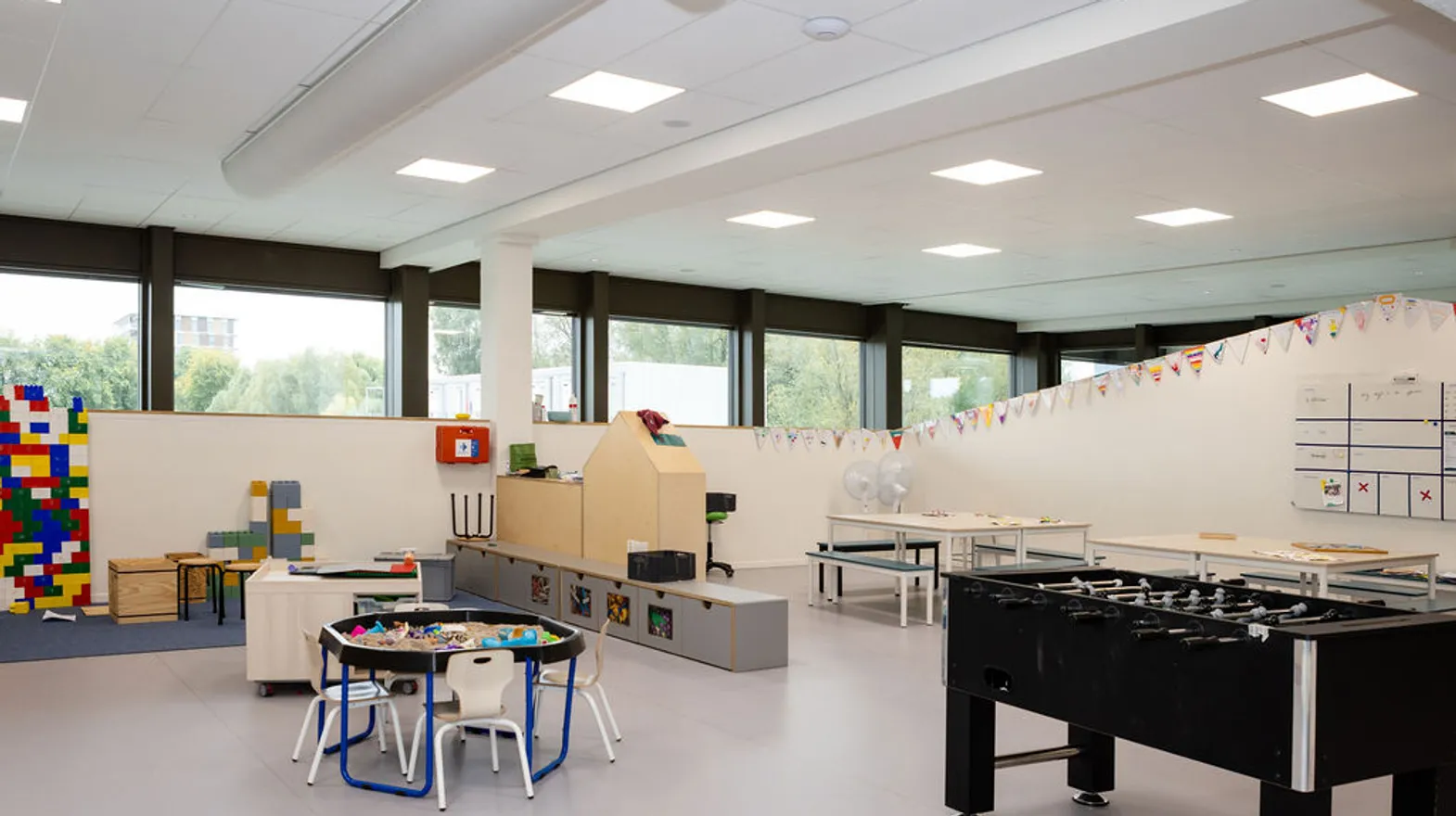 Binnenruimte BSO Atelier Diemen Kind&co ludens