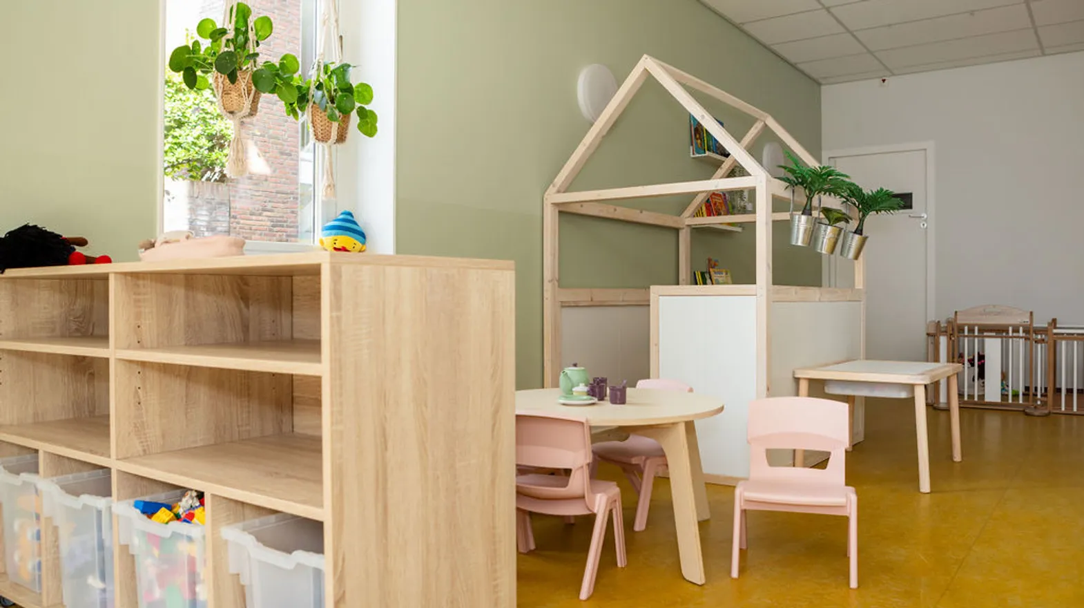 Binnenruimte KDV Springrijk Kind&co ludens