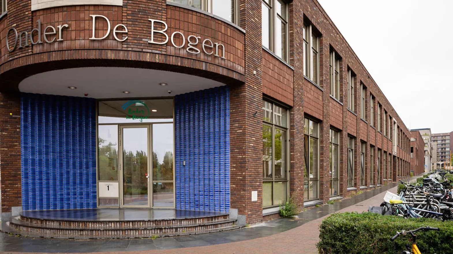 Voorgevel BSO Onder de bogen Utrecht Kind&co ludens