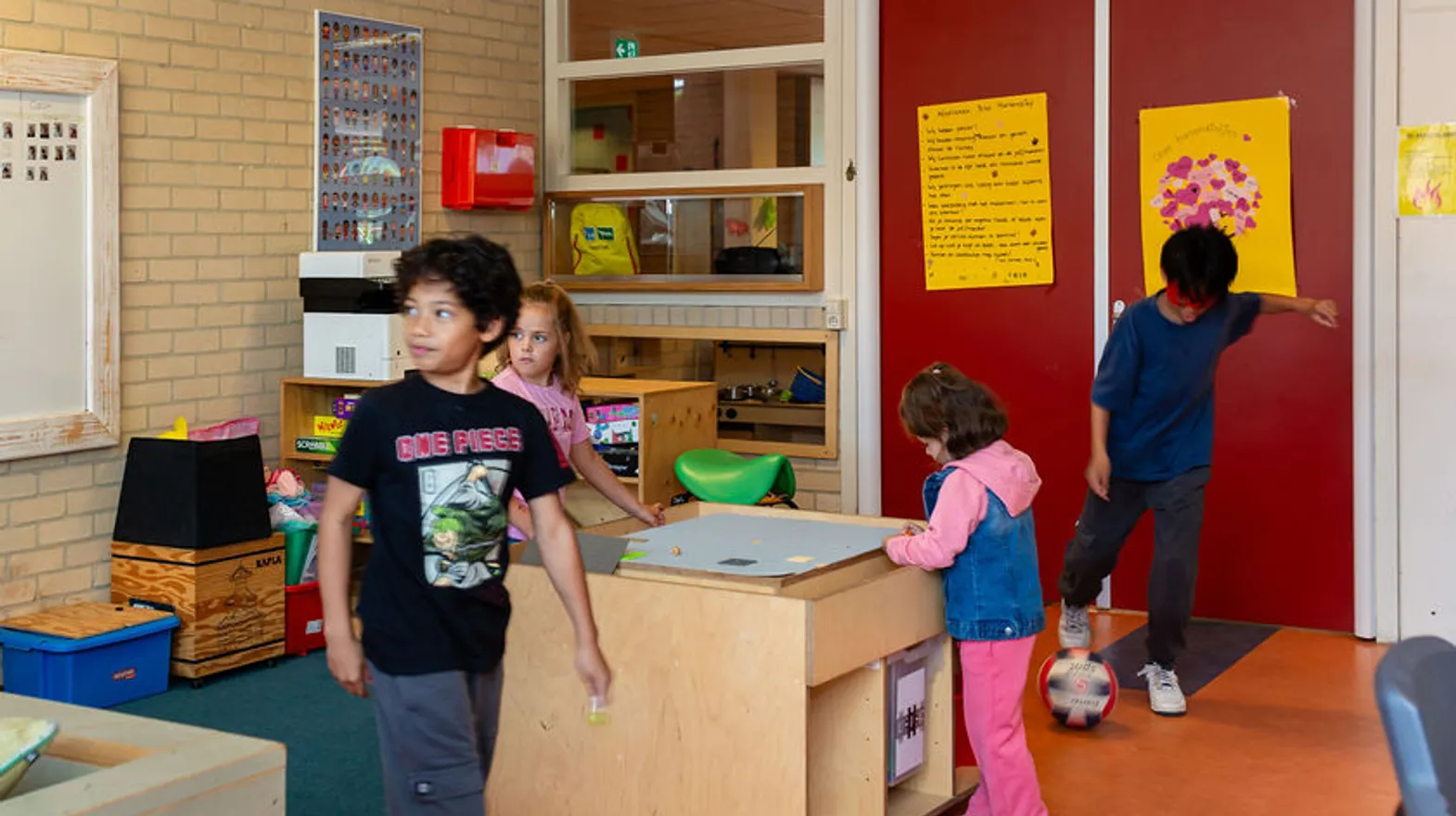 Binnenruimte van BSO Hartendief in Utrecht Kind&co ludens