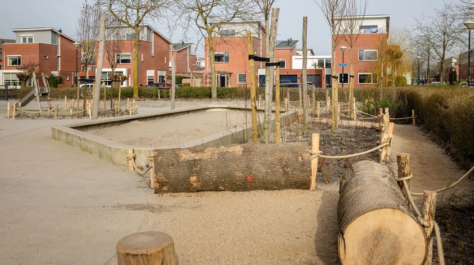 Buitenruimte van BSO Belhamels, Kind&co ludens