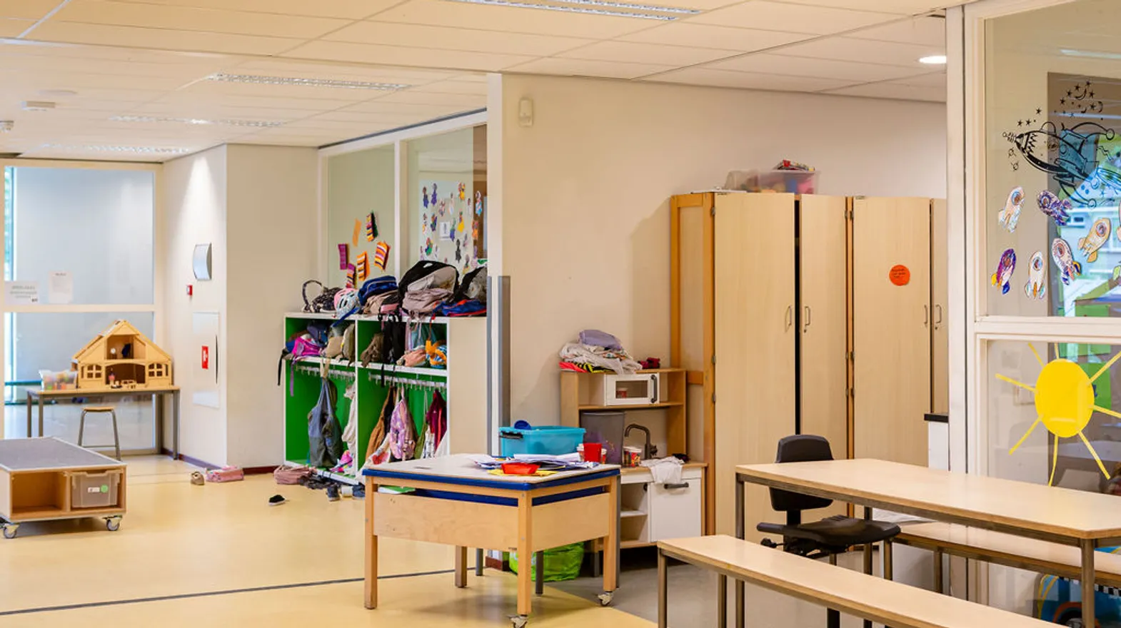 Binnenruimte BSO Shuttle De Meern Kind&co ludens