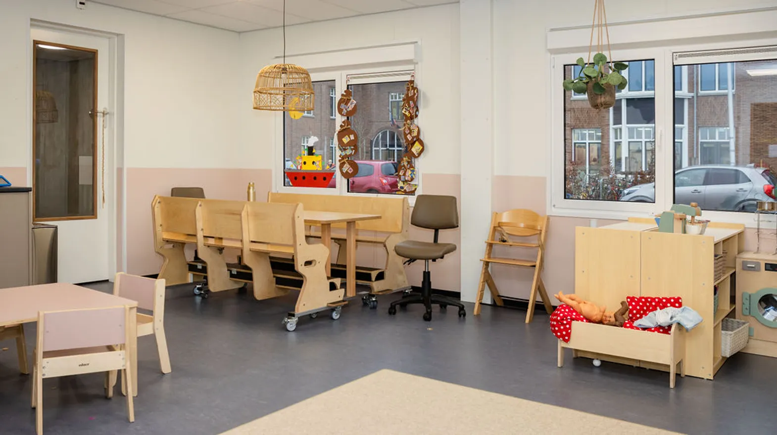 Binnenruimte van KDV Beweegbende, Kind&co ludens